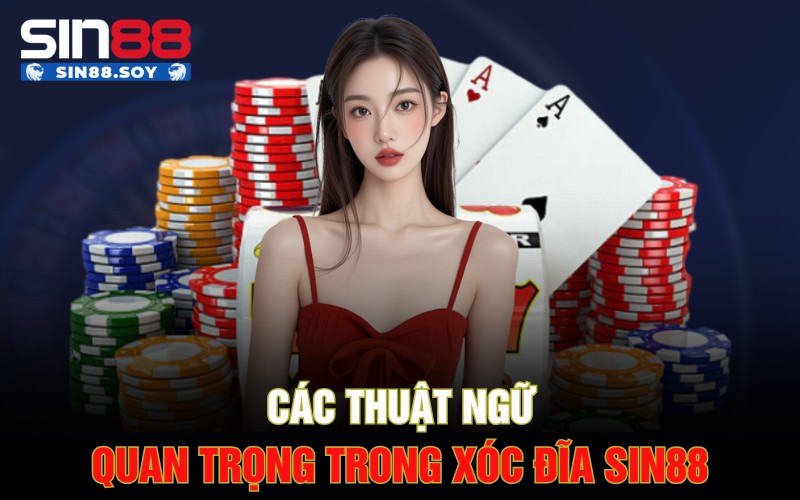 Các thuật ngữ quan trọng trong xóc đĩa Sin88